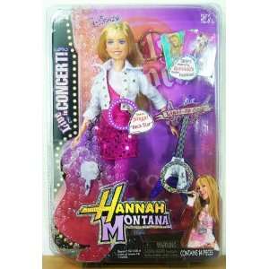  Hannah Montana in Concert Collection Deluxe Singing Doll 