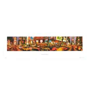  New York City   Photography Poster   13 x 37