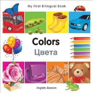   Book   Colors (English Russian) [Board book] Milet Publishing Books