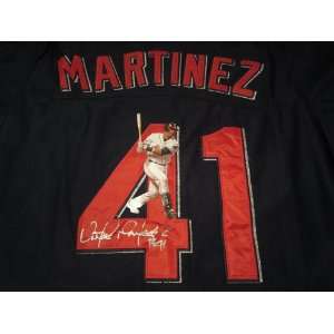  Victor Martinez Signed Autographed Jersey Cleveland 