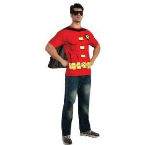  Lets Party By Rubies Robin (Male) T Shirt Adult Costume 