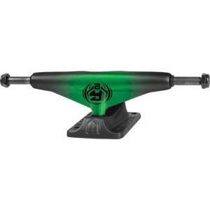 Tensor 5.25 Low Mag R2 Green/Black Fade Skateboard Trucks (Set Of 2 