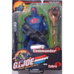    12 inch GI Joe Cobra Commander Action Figure (2001): Toys & Games