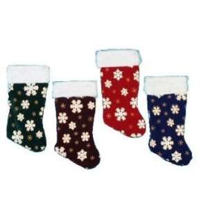  19 Fancy Snowflake Stockings  4 Styles Case Pack 144 