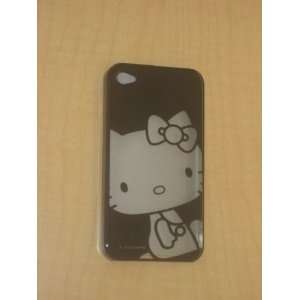  Ezmarket Hello Kitty Shiny Silver Case for Iphone 4 