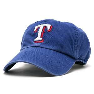  Texas Rangers Womens Cleanup Adjustable Cap   Royal 