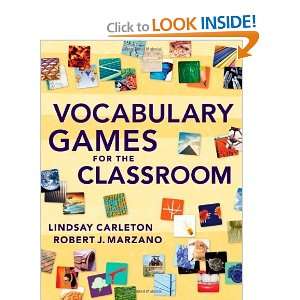   Vocabulary Games for the Classroom [Paperback] Robert Marzano Books