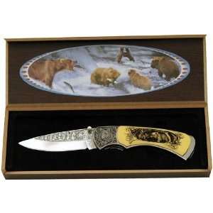  Fancy Bear Collectable Pocket Knife
