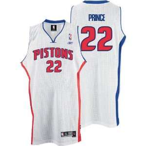 Tayshaun Prince White Reebok NBA Swingman Detroit Pistons Youth Jersey 
