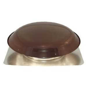  Galvanized Steel Dome and Flange Roof Vent, Brown: Home Improvement