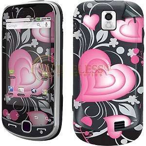   Touch Skin for Samsung Intercept M910, 3D Lovely Hearts Electronics