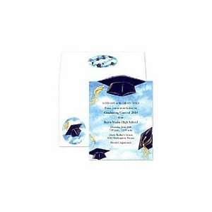  Graduation Hats Invitation Graduation Invitations Health 