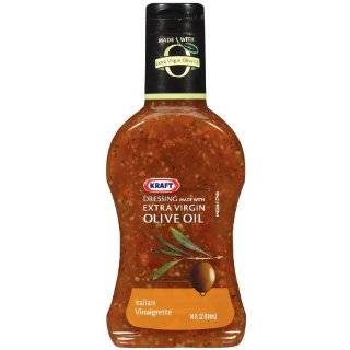 Kraft Salad Dressing, Italian Vinegrette with Extra Virgin Olive Oil 