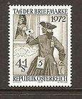 AUSTRIA # B328 MNH STAMP DAY & LOCAL POST CARRIER