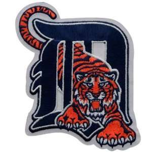 Detroit Tigers Old English D with Tiger Patch  Sports 