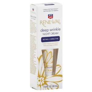   Aid Renewal Night Cream, Deep Wrinkle, 1 oz: Health & Personal Care