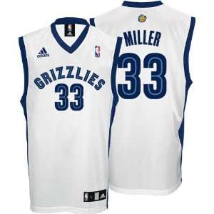 Mike Miller Jersey adidas White Replica #33 Memphis Grizzlies Jersey 