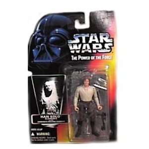  Star Wars Power of the Force Han Solo in Carbonite with Carbonite 