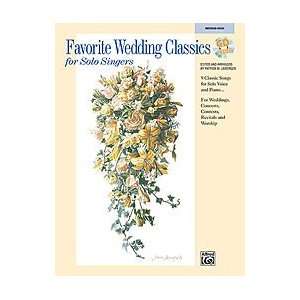    Favorite Wedding Classics for Solo Singers Musical Instruments