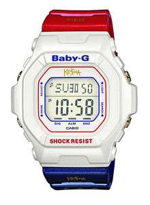 BABY G SHOCK KESHA RED WHITE BLUE BG5600KS 7CR GSHOCK BG 5600 KE$HA 