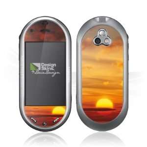  Design Skins for Samsung M7600 Beat Dj   Sunset Design 