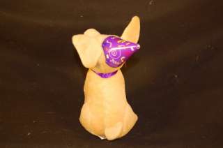 Vintage 6 TACO BELL 2000 HAPPY NEW YEAR CHIHUAHUA PLUSH Dog Toy 
