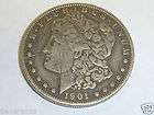 1901 Morgan Dollar Silver Coin E Pluribus Unum