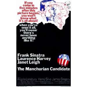  The Manchurian Candidate   Movie Poster   11 x 17