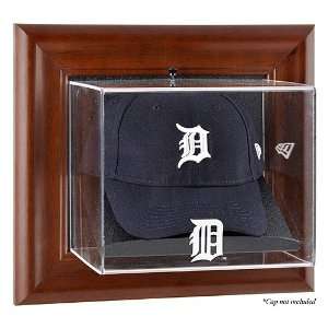  Detroit Tigers Framed Wall Mounted Logo Cap Case: Sports & Outdoors