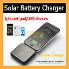 Mini 1350mAh Solar Battery Charger for iPhone, iPod, Android Phone,USB 