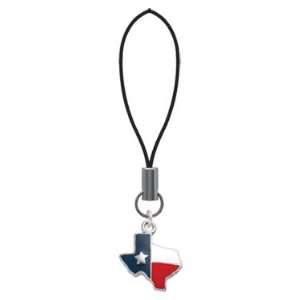  Enamel Lone Star Texas Cell Phone Charm [Jewelry]: Jewelry