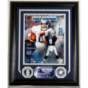   Dallas Cowboys Photomint (Hall Of Fame Induction) Sports Collectibles