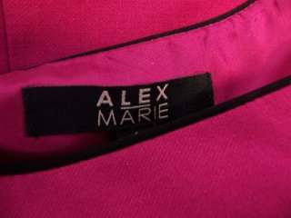 Alex Marie Pink Short Sleeve Scoop Neck Cocktail Versitile dress 20W 