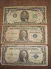   Notes 1950 $5 US NOTE & 1935C & 1935E $1 SIlver Certificates FS