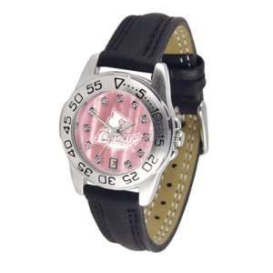   Cardinals NCAA Mother of Pearl Sport Ladies Watch (Leather Band