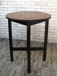 Antique STICKLEY BROTHERS Lamp Table MISSION Oak w1027  