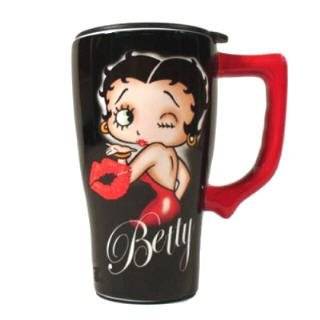 Betty Boop, What a Girls Gotta Do Ceramic Travel Coffee Mug