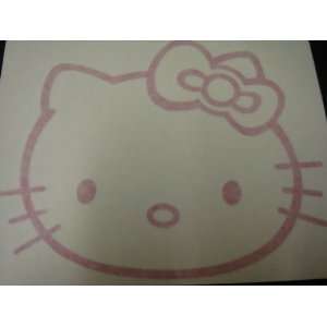  Hello Kitty Racing Car Decal Sticker (New) Pink