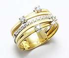 Marco Bicego  GOA  Yellow Gold Diamonds Ring AG270 B2  