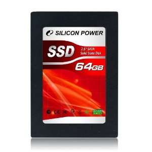  Silicon Power 2.5SSD Solid State SATA Drive 64GB (MLC 