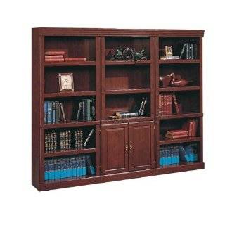  Two Tone Finish Library Wall Suite Storage Cabinet 