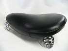 Harley Triumph Chopper Bobber Old School Solo Seat Black with Spring 