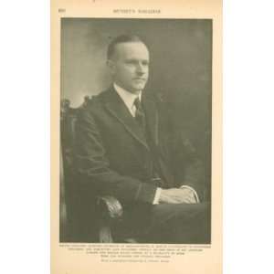  1920 Calvin Coolidge Massachusetts Governor: Everything 