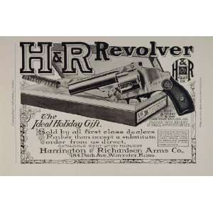   38 Automatic Revolver Pistol Gun   Original Print Ad