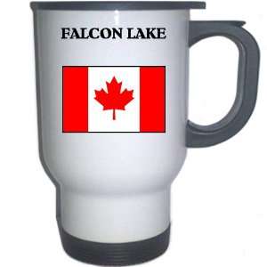  Canada   FALCON LAKE White Stainless Steel Mug 