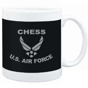 Mug Black  Chess   U.S. AIR FORCE  Sports:  Sports 