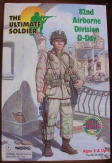 82nd AIRBORNE D DAY 12 ULTIMATE SOLDIER GI JOE FIGURE  