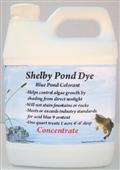 Shelby Pond Dye 1 Quart Concentrate, 100% Acid Blue 9  