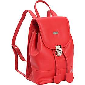 Leatherbay Leather Mini Backpack Purse   