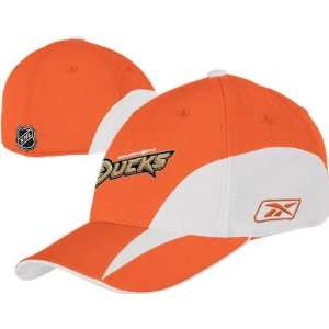 Anaheim Ducks  Orange  Platinum Practice Flex Hat  Sports 